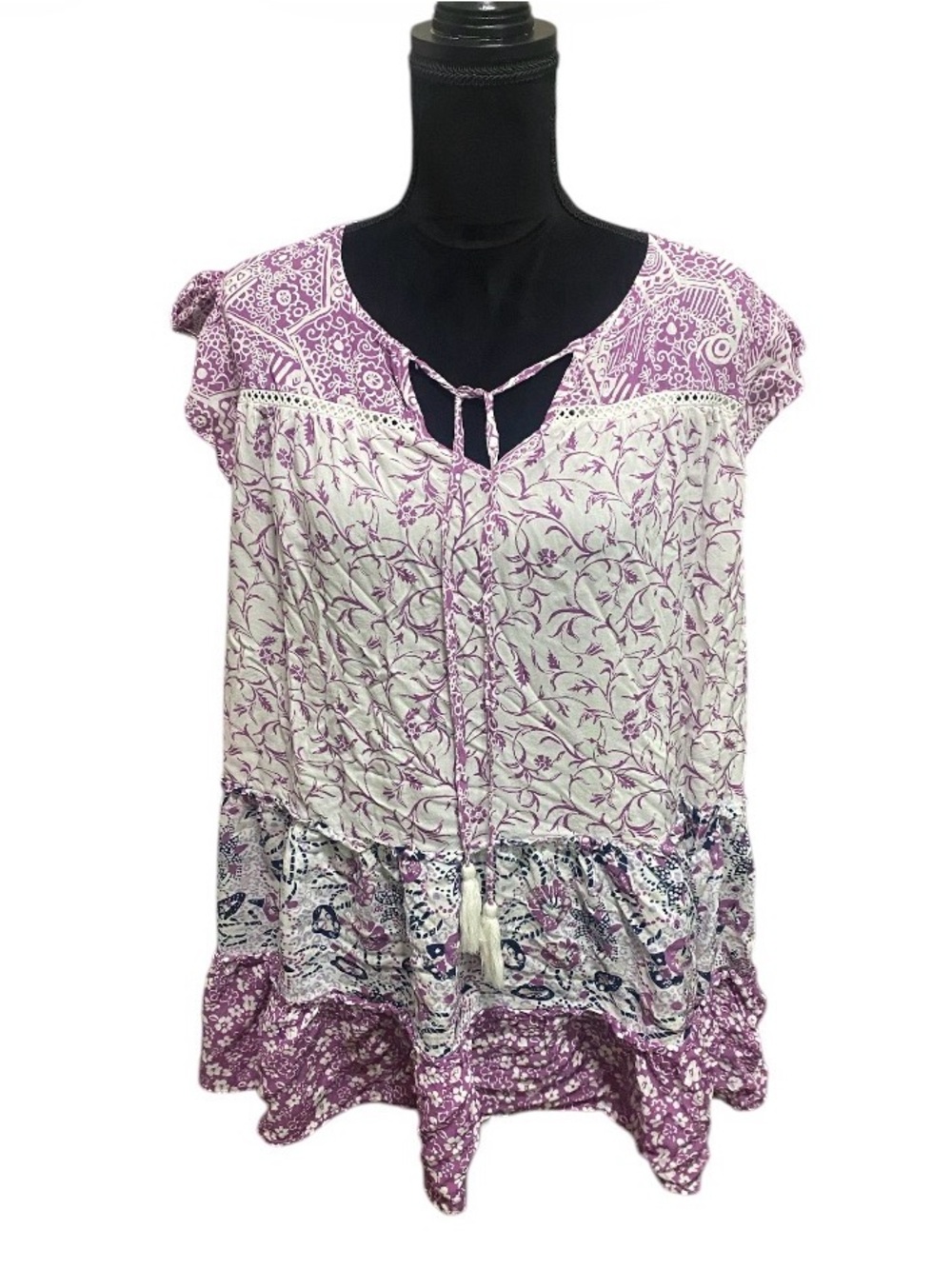Cato Floral Tunic - Picture 2 of 7